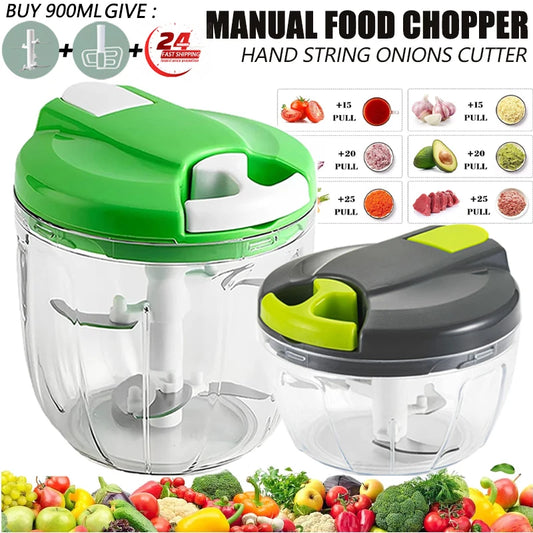Multi picador de carne alho cortador de cebola girar cozinha acessórios de cozinha para triturador de alho triturador de legumes manual picador de legumes cebola cortador de alho picador de carne manual acessórios